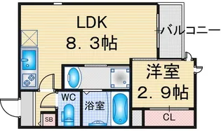 G-smart笠寺【2階】の間取り