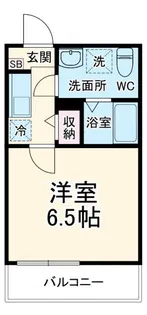 ソルロス船橋【2階】の間取り