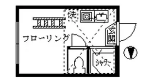 フェリスルチル【1階】の間取り