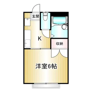 メゾンブラーンシュ【2階】の間取り