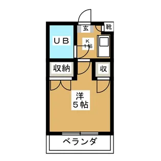 ロンベルク17【2階】の間取り