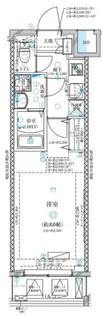 ディアレイシャス押上桜橋II【5階】の間取り