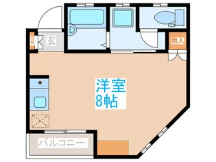 フォンテ-ヌ上高田II【3階】の間取り