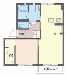 フォーレス砂田B【1階】の間取り