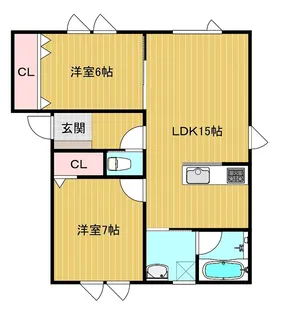 オニクス【1階】の間取り