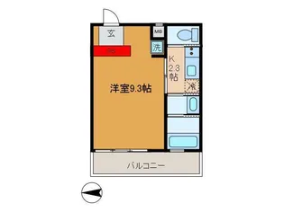 ノワールブラン【2階】の間取り