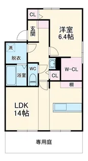 ドエル3.1【1階】の間取り