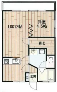 コーポ秋津第二【2階】の間取り