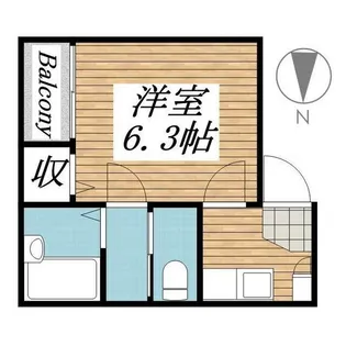 due ENIKES【1階】の間取り