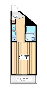エミグラント妙蓮寺【1階】の間取り
