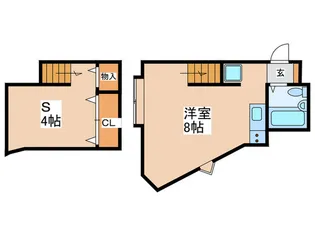 喜多見アビタシオン【2階】の間取り