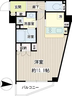 メゾン プレール ムサシコスギ【4階】の間取り