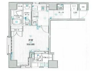 ラグジュアリーアパートメント御徒町【2階】の間取り