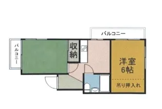 進陽マンション【2階】の間取り