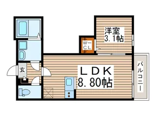 Best Stage三郷中央【1階】の間取り