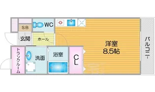 ドミールアプリコット【3階】の間取り