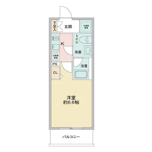 La Douceurお花茶屋II【4階】の間取り