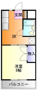 クレストアーク【1階】の間取り