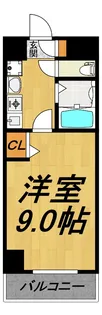 ファミール今池【8階】の間取り
