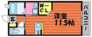 プレイン・パイン A【2階】の間取り