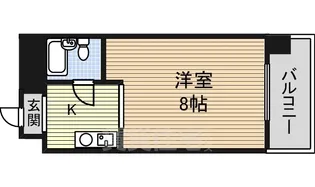メゾンドオーブ【10階】の間取り