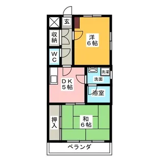 タキマツ第1マンション【3階】の間取り