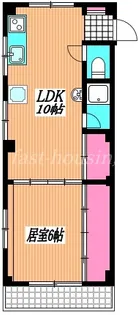 小谷マンション【3階】の間取り