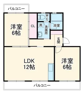 PLUM【1階】の間取り