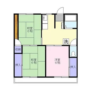 あぶくまハイツ【3階】の間取り