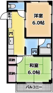 グリーンアネックス【5階】の間取り