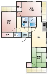 パストラルM3【2階】の間取り