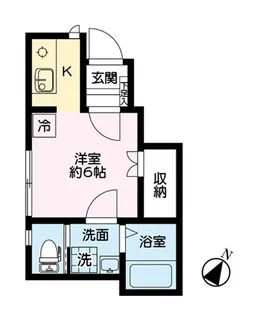 いっぽ【1階】の間取り