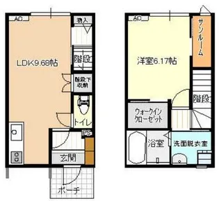 ビオラ泉町A棟の間取り