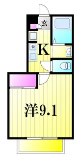 メゾンドモネ【1階】の間取り