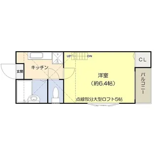 ライゼ立花【2階】の間取り
