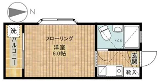 ホワイトヴィラ【1階】の間取り