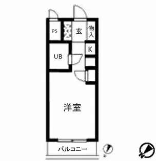TOP下赤塚第2【4階】の間取り
