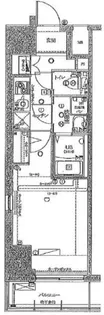 Rising place 西浅草【2階】の間取り