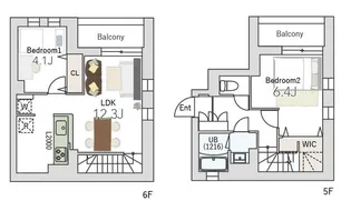 GranDuo中野5の間取り