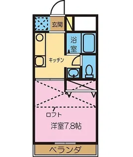 メゾンミヤマ【2階】の間取り