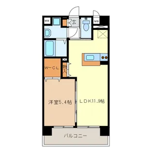 アーバン ステージU【1階】の間取り