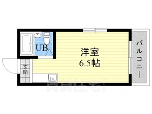 バルビゾン新大阪【4階】の間取り