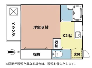 第二住吉ハイツ【1階】の間取り
