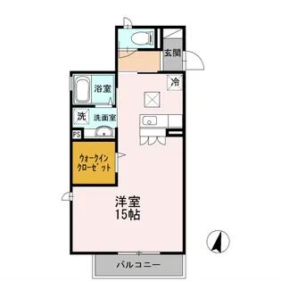 ユーハウス【1階】の間取り