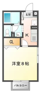VICTOIRE【1階】の間取り