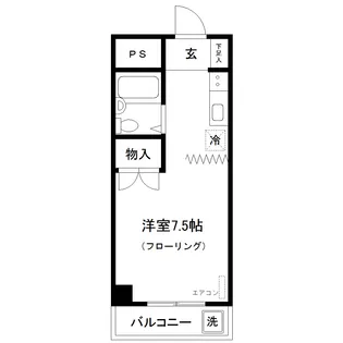 ハイム東邦III【1階】の間取り