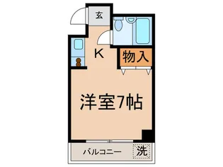 NATTY鴨川【3階】の間取り