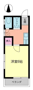 コーポ小林【2階】の間取り