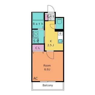 PARIS【3階】の間取り