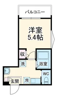 MELDIA新百合ヶ丘【1階】の間取り